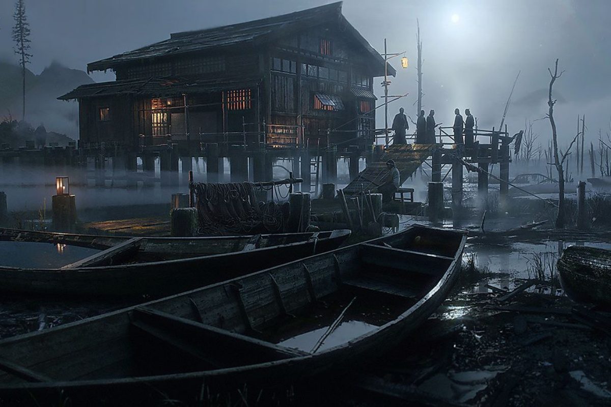 colgar paisajes ghost tsushima ghost8