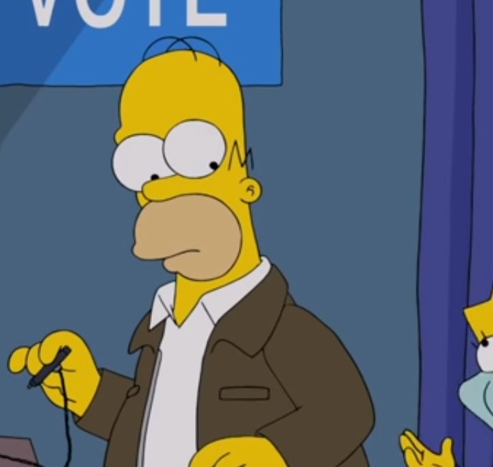 Homero elecciones en Estados Unidos