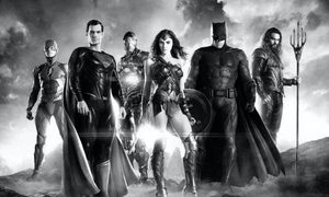 La imagen muestra a los protagonistas de Justice League.