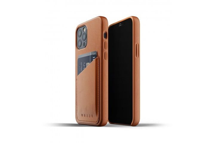 Mujjo Full Leather Wallet Case for iPhone 12 and 12 Pro, una de las mejores fundas para iPhone 12 que puedes comprar