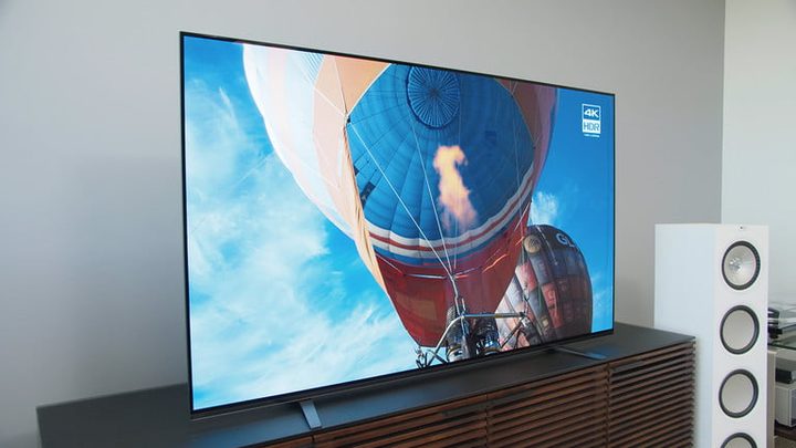 Televisor Sony A8H OLED para mostrar la diferencia con QD-OLED