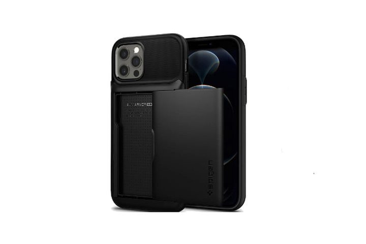Spigen Slim Armor Wallet iPhone 12 Case, una de las mejores fundas para iPhone 12 que puedes comprar