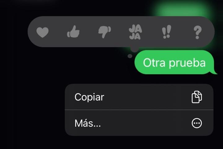 Iconos de Reacciones en iMessage, para aprender cómo usar iMessage