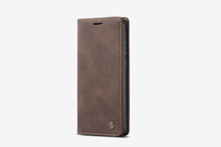 Funda Simicoo Vintage Leather Flip Case