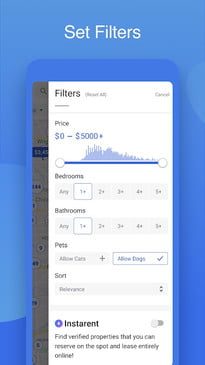 apps para buscar apartamentos 16 zumper3 205x365