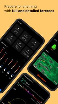 saldra dark sky de google play store 27 today weather interfaces 205x365