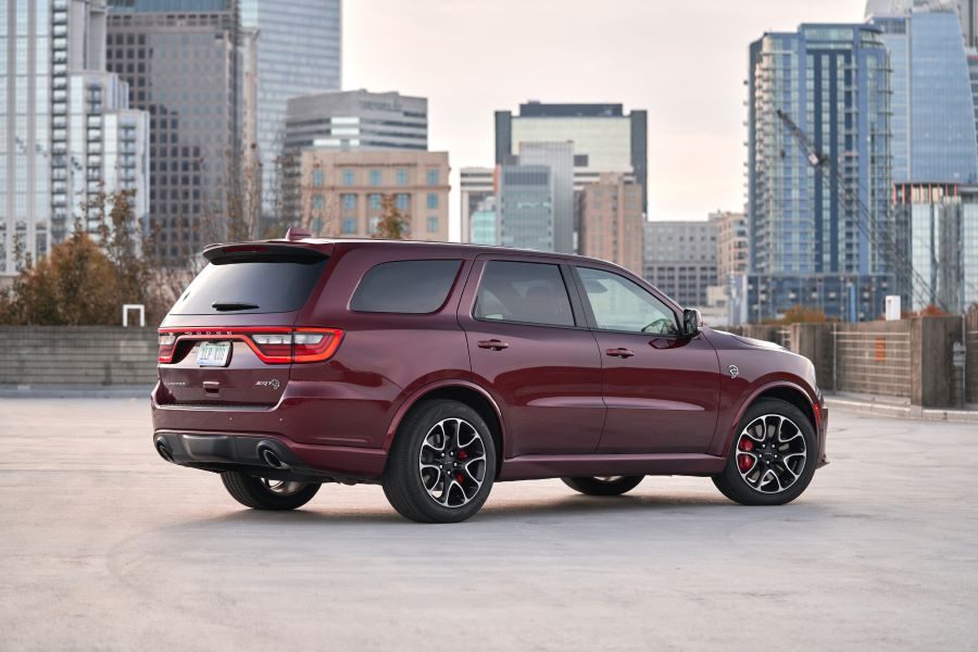 Vista lateral de Dodge Durango SRT Hellcat 2021