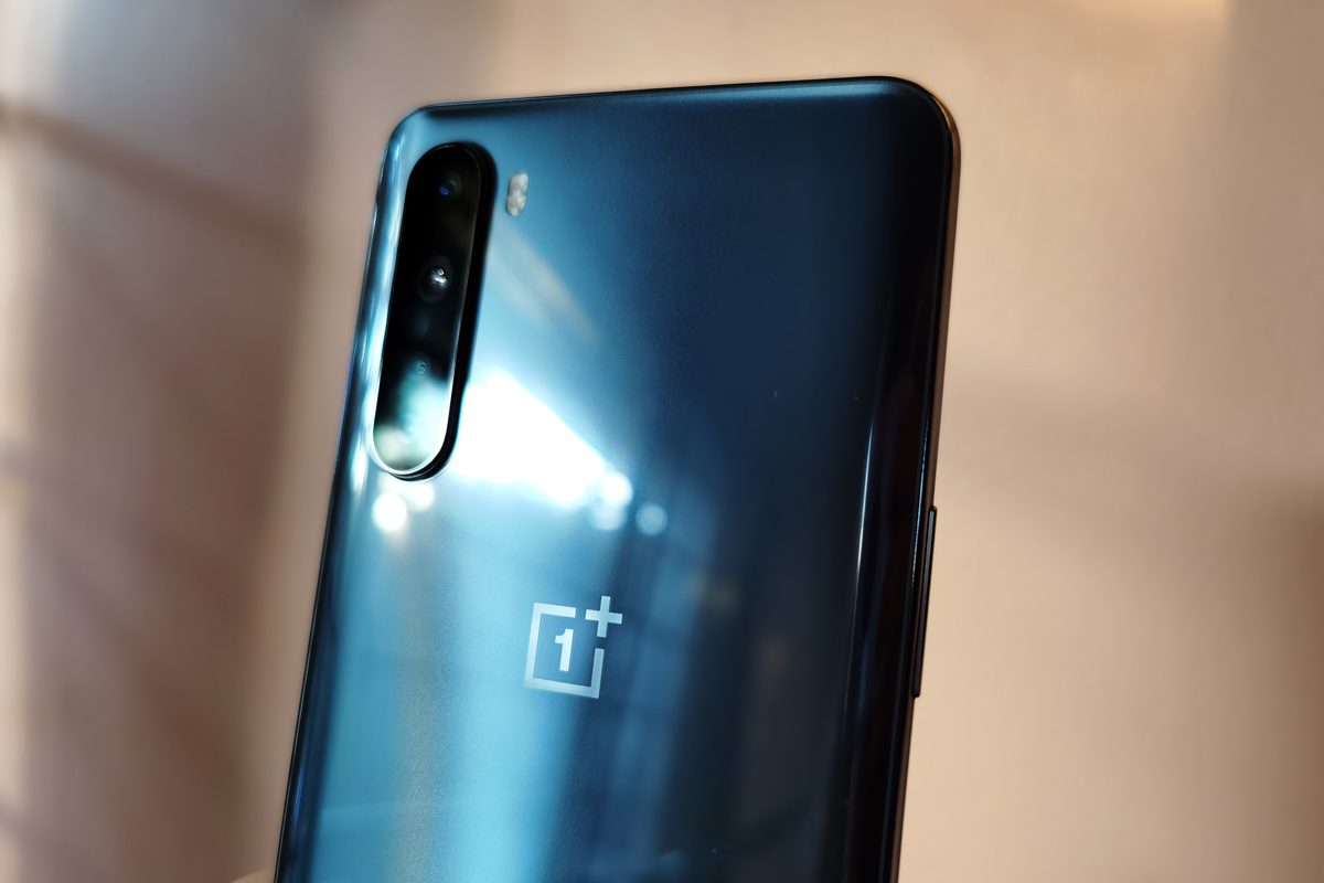 Parte posterior del OnePlus Nord