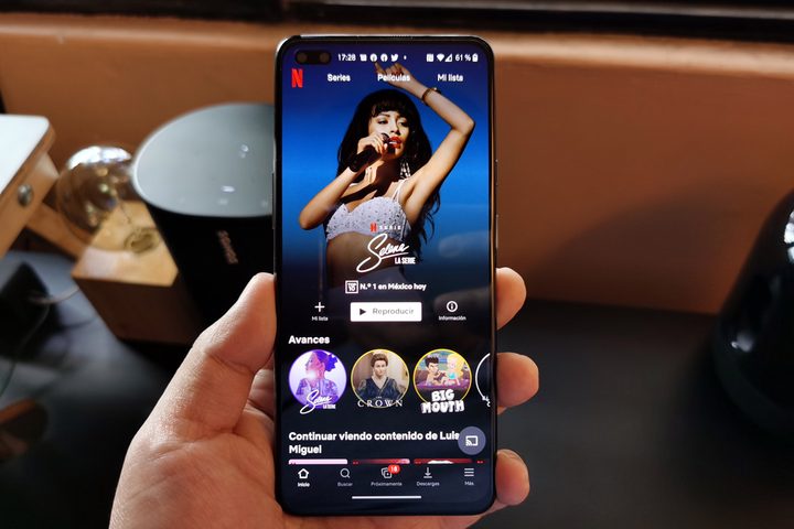 Reproducción de contenido en el OnePlus Nord