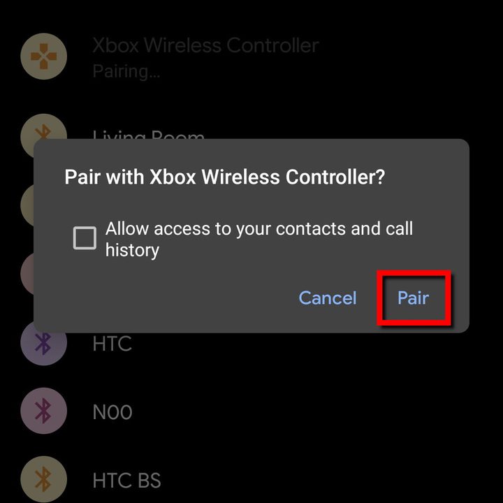 configurar xbox game streaming 4dandroid allow control pairing 1080x2160
