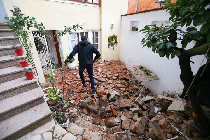 La imagen muestra el caos y la destrucción ocasionado por el terremoto en Croacia.