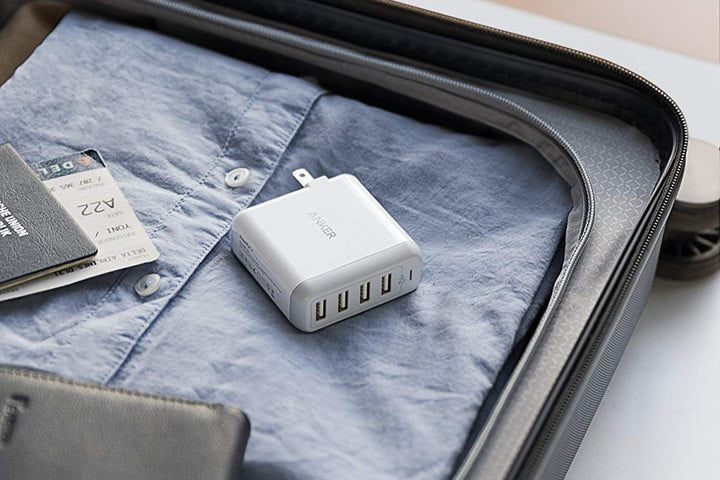 Anker PowerPort 4, uno de los mejores cargadores USB de escritorio