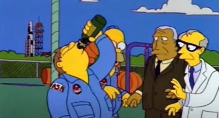 barney espacio alcohol