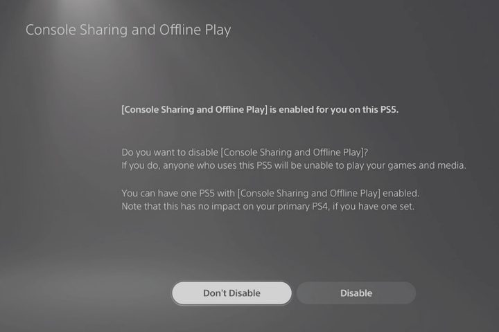 compartir juegos ps5