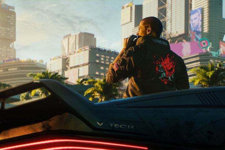 Poster oficial de Cyberpunk 2077