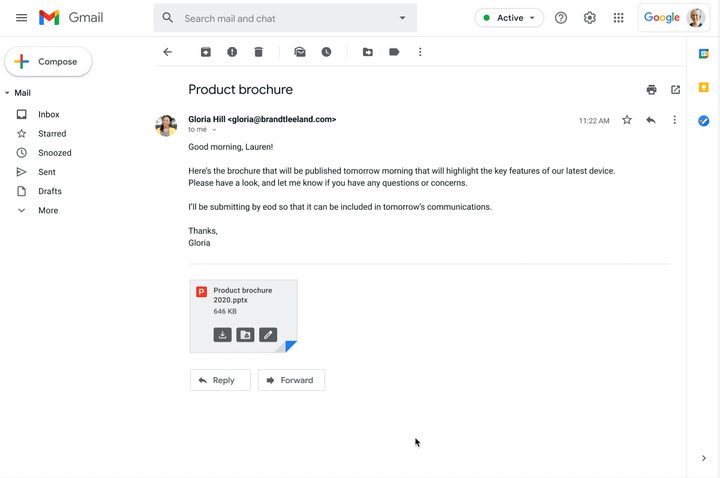 Ahora puedes editar archivos de Office directamente desde Gmail