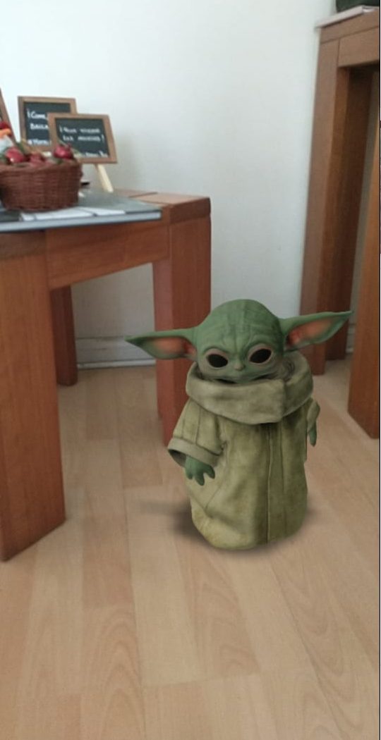 baby yoda realidad aumentada grogu 02