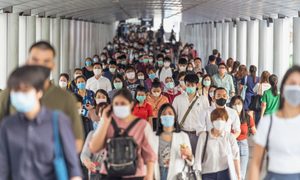 mascarilla distancia social