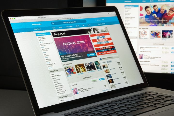 Plataforma de Ticketmaster