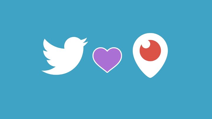 Logos de Twitter y Periscope