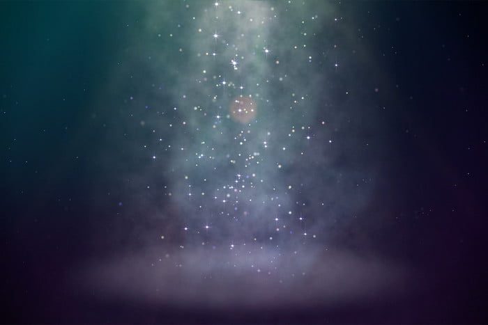 Vía Láctea de Storyblock, uno de los mejores lugares para encontrar fondos virtuales en Zoom