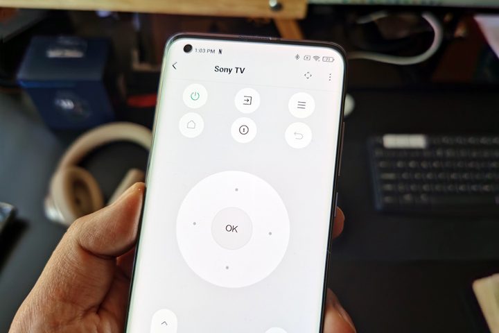 Control remoto en el Xiaomi Mi 10