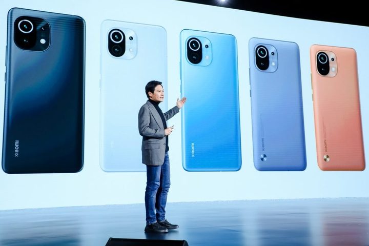 Lei Jun en el lanzamiento del Xiaomi Mi 11