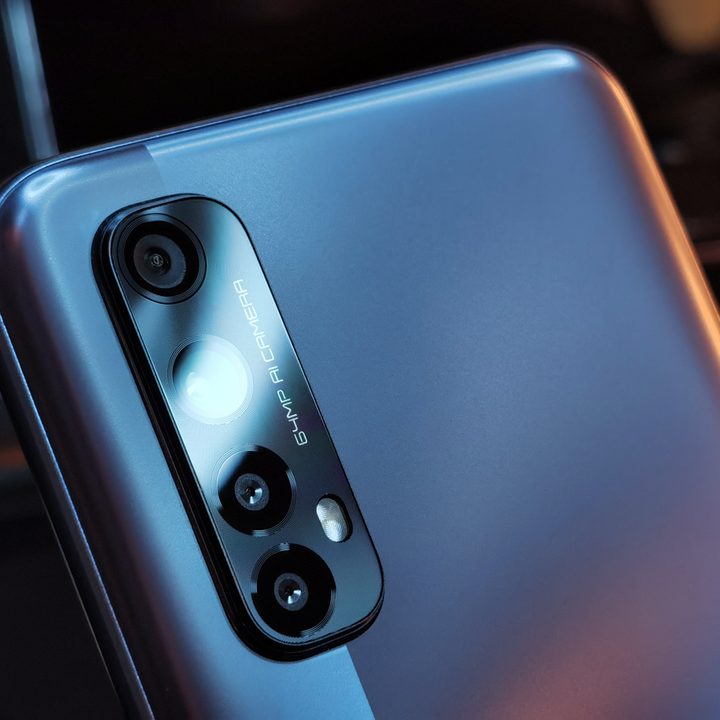 Detalle de las cámaras del Realme 7