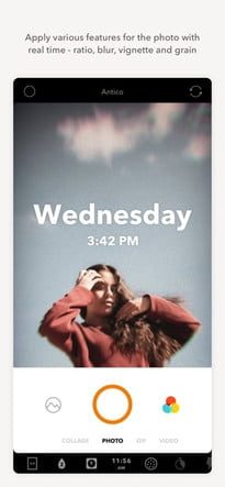 las mejores apps para selfies 36 retrica app screenshot 2 205x444