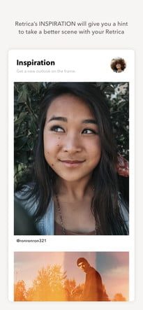 las mejores apps para selfies 37 retrica app screenshot 3 205x444