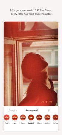 las mejores apps para selfies 39 retrica app screenshot 1 205x444