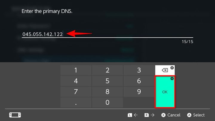 Navegador oculto de la Nintendo Switch