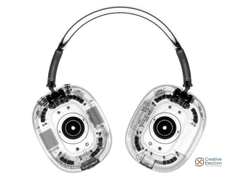 Desmontaje de los AirPods Max por IFixit