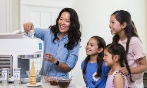 La imagen muestra la nueva ColdSnap, capaz de prepara helados en 2 minutos.