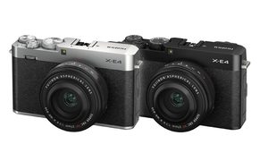 La cámara compacta Fujifilm X-E4