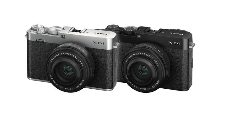 La cámara compacta Fujifilm X-E4
