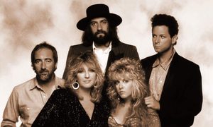 La imagen muestra a la banda londinense Fleetwood Mac.