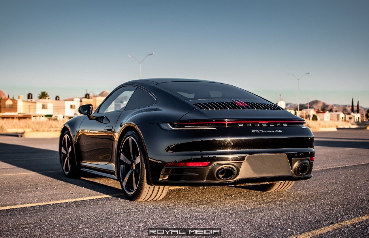 Trasera Porsche 911 Carrera 4S