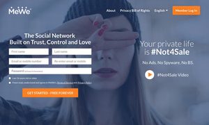 La red social MeWe asegura tratar con ética los datos de los usuarios