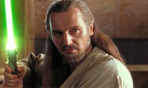 El actor Liam Neeson dice que estaría encantado de reinterpretar a Qui-Gon Jinn