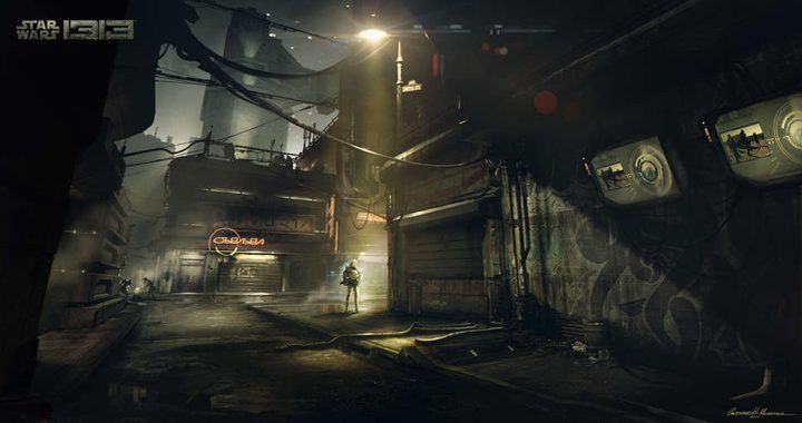 Arte conceptual del videojuego Star Wars 1313