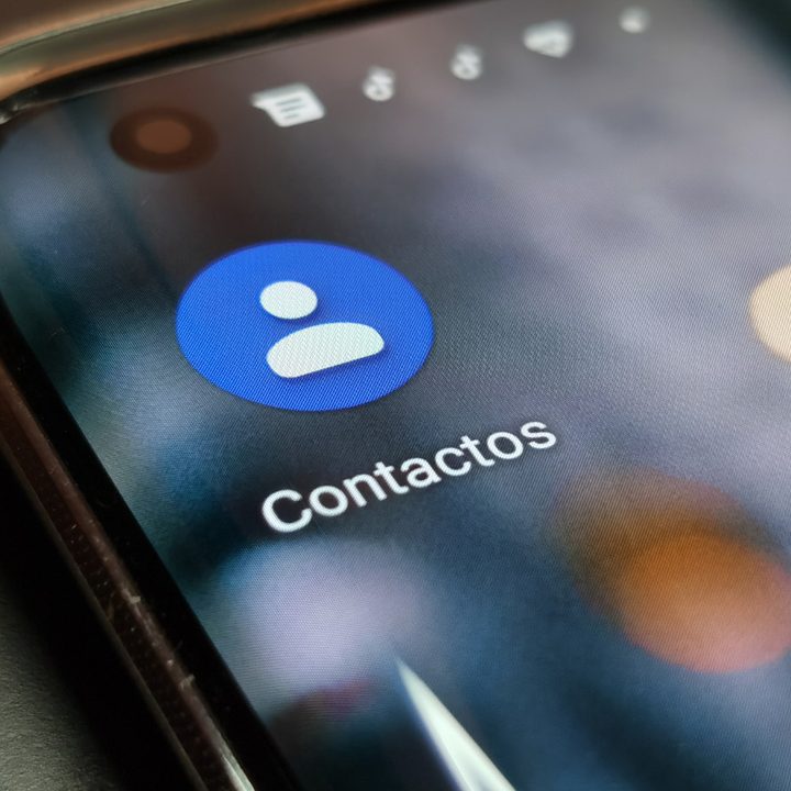 Aplicación de Contactos de Google