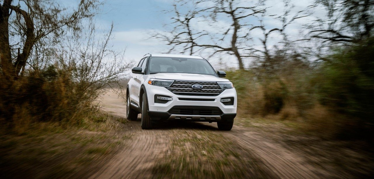2021 Explorer King Ranch front end