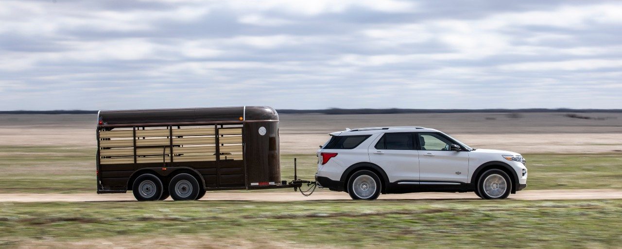 2021 Explorer King Ranch towing