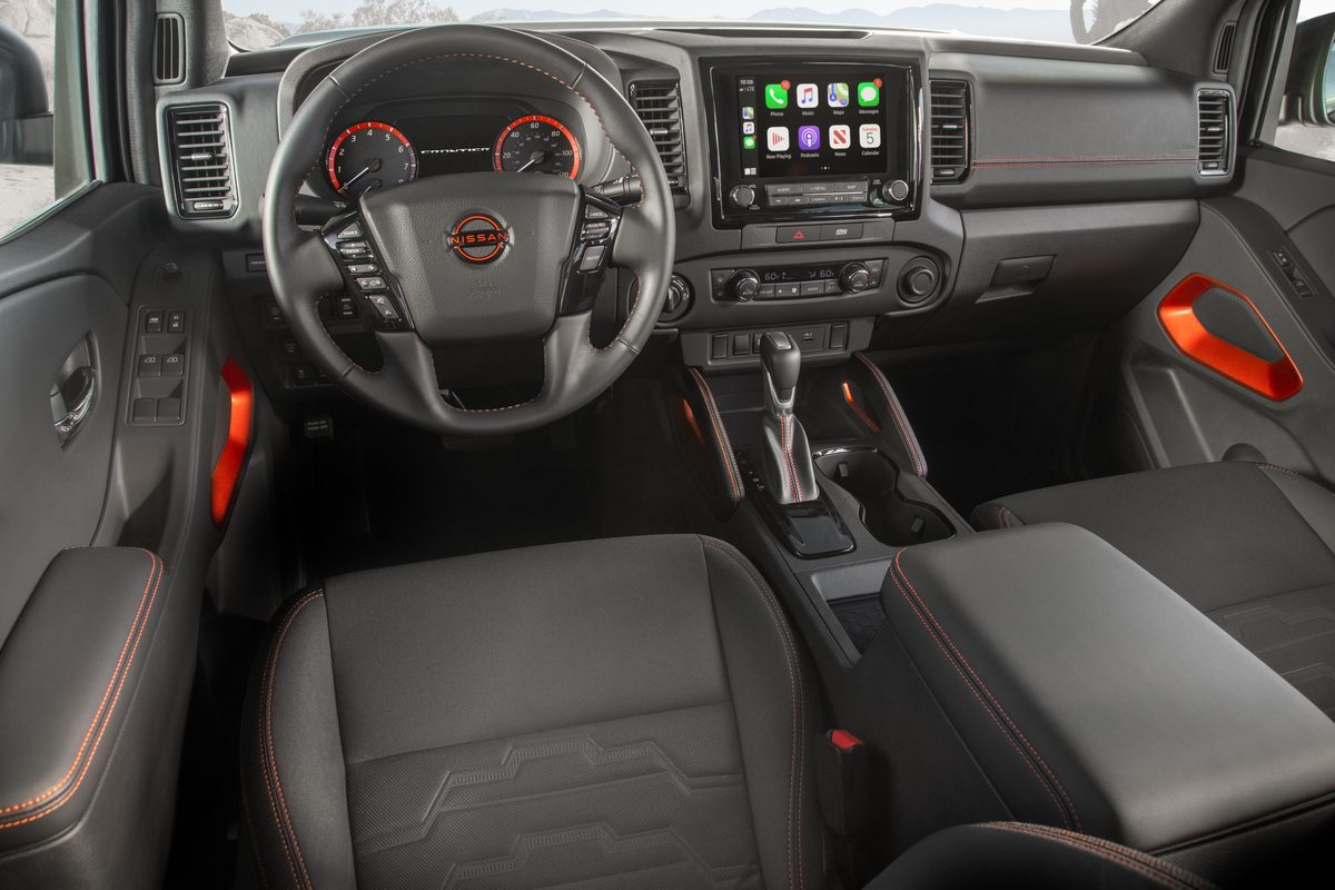Interior 2022 Nissan Frontier