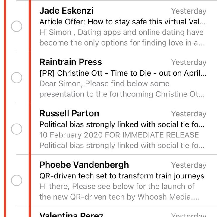 recuperar correo eliminados de un iPhone