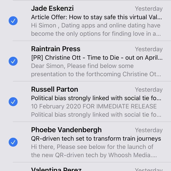 recuperar correo eliminados de un iPhone