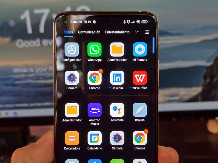 Bóveda de aplicaciones en el Xiaomi 10T Pro