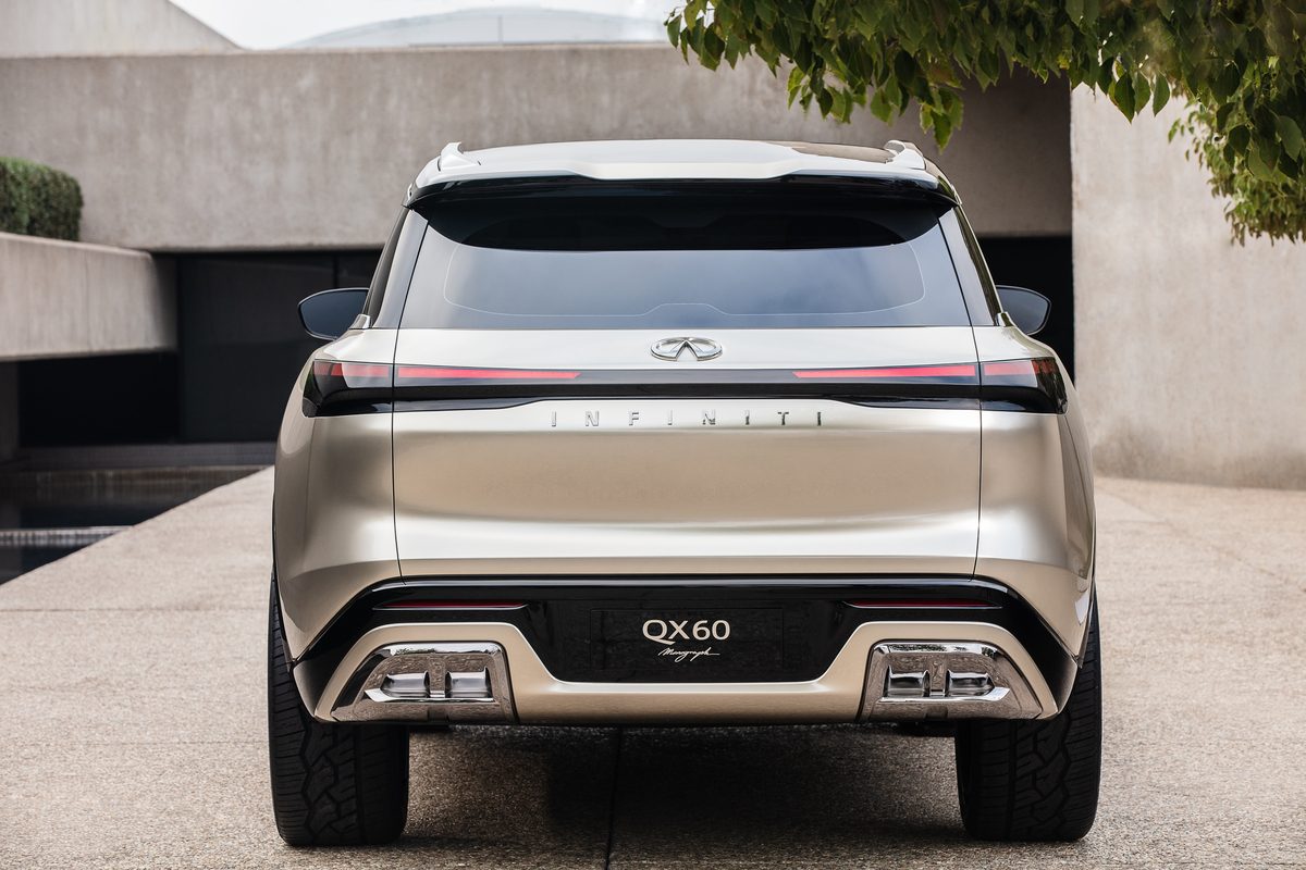 2022 Infiniti QX60 Monograph rear end