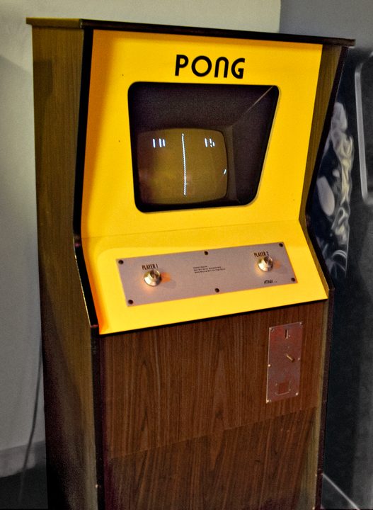 La máquina tragamonedas Pong